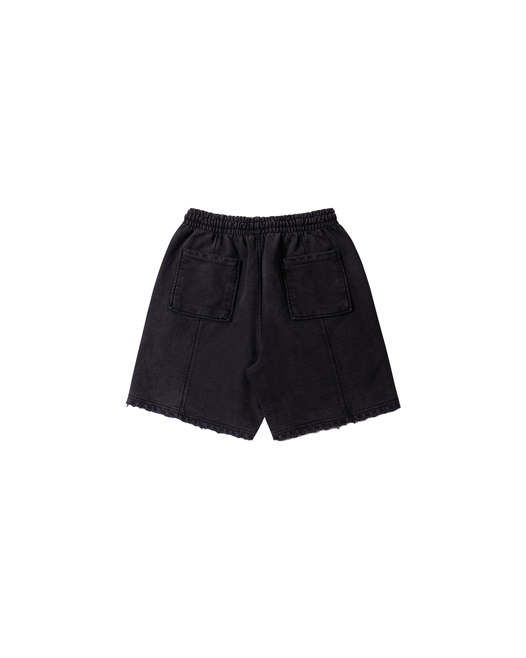 Stoned Black Relaxed Shorts