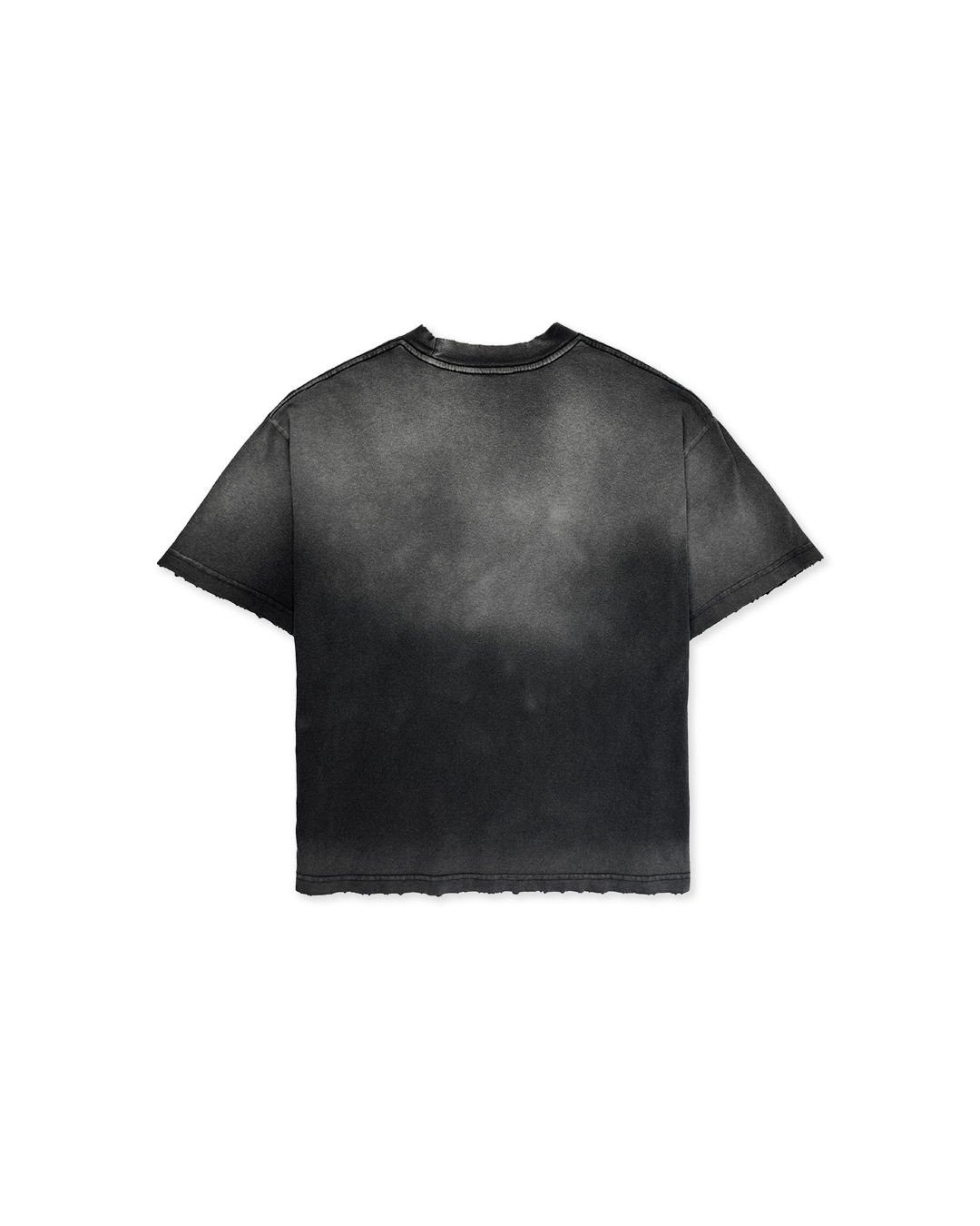 Black Washed Trashed 'Blank' Tee
