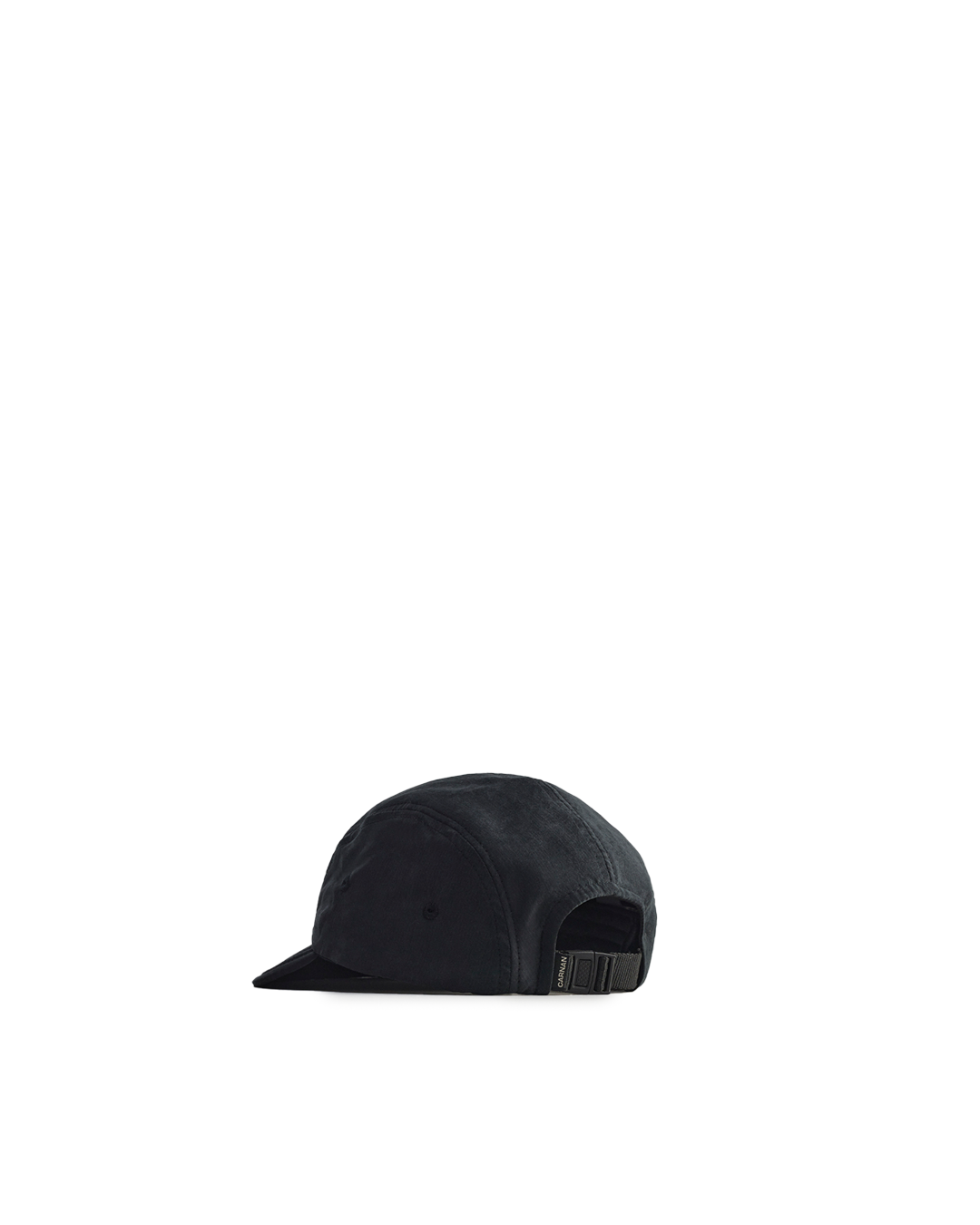 Black Five Panel Cap