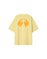 Yellow Monogram Oversized Tee