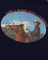 Blue 'Save a Horse' Tee