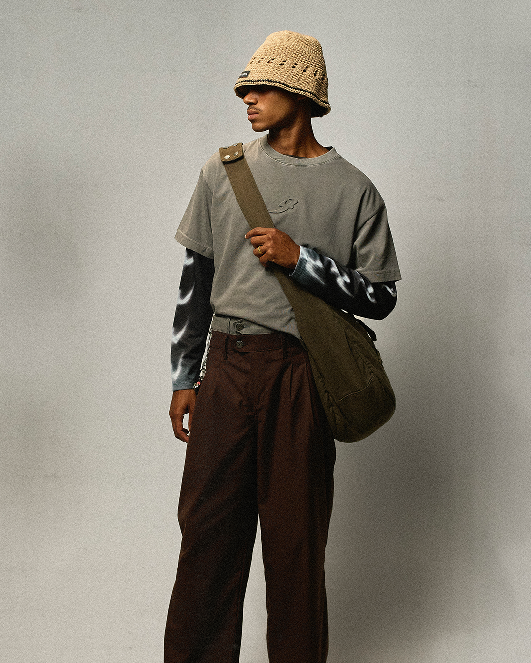 Brown Faded Bag