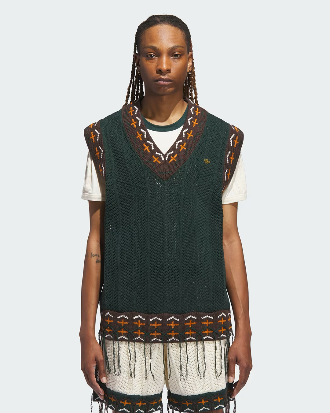 Green Knit Vest x CLOT