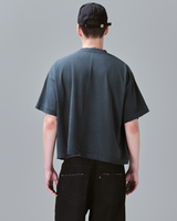 Black Faded Capela Boxy Tee