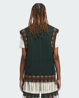 Green Knit Vest x CLOT