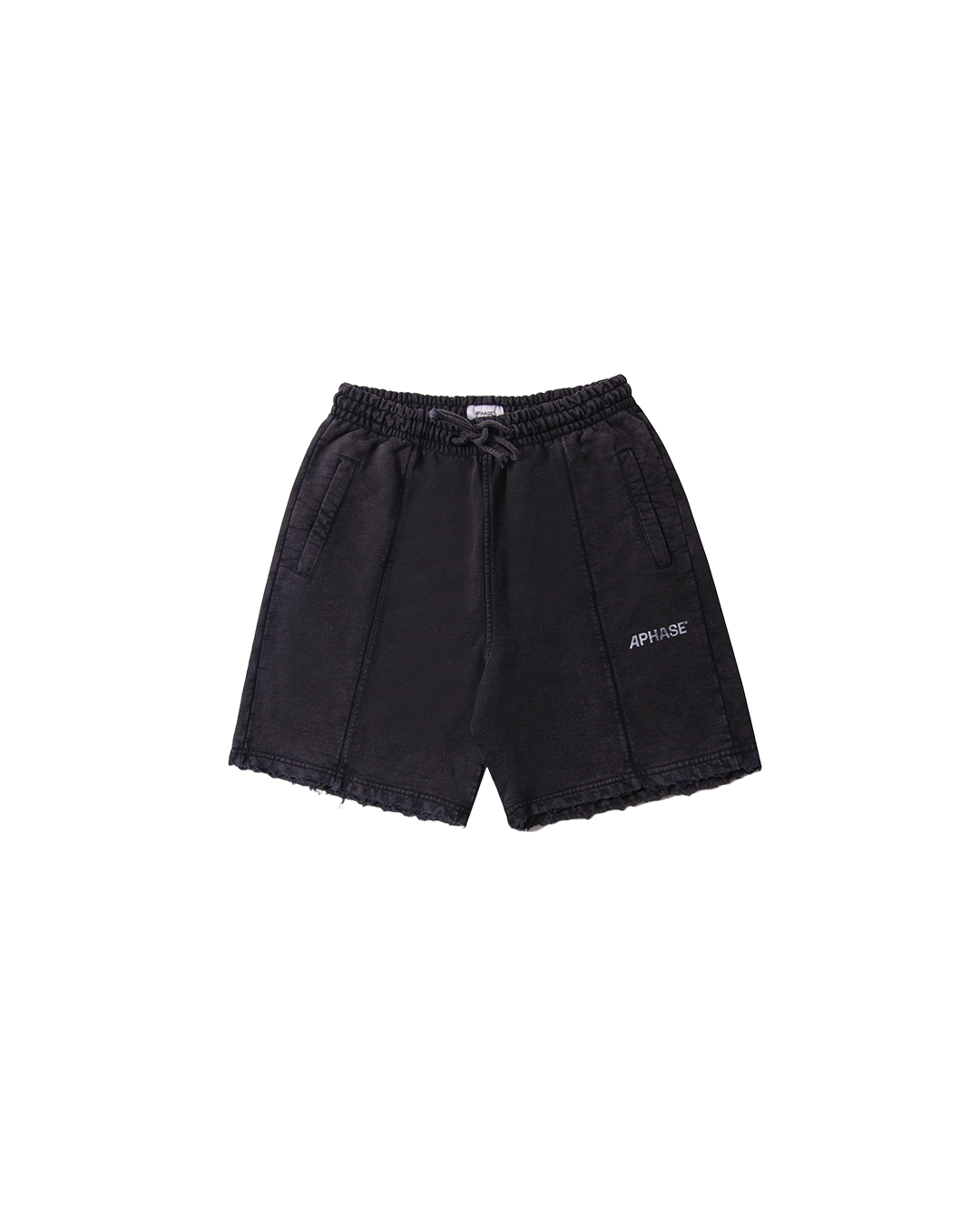 Stoned Black Relaxed Shorts