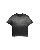 Black Washed Trashed 'Blank' Tee
