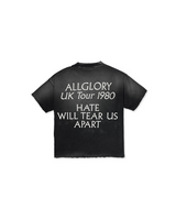 Black Washed 'UK TOUR 1980' Tee