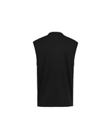 Black Varsity Tank Top