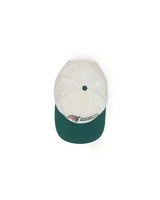 Off-White/Green Marathon Cap