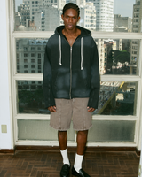 Stoned Beige Relaxed Shorts