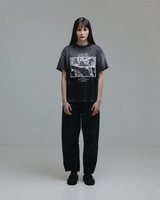 Black Washed 'UK TOUR 1980' Tee
