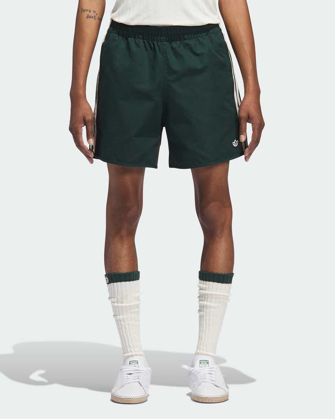 Green/Brown Sprinter Shorts X CLOT