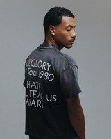 Black Washed 'UK TOUR 1980' Tee