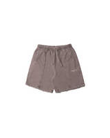 Stoned Beige Relaxed Shorts