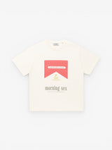 White 'Breakfast in Bed' Tee