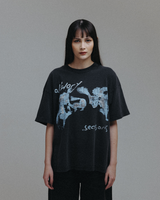 Black Washed 'Seasons' Tee