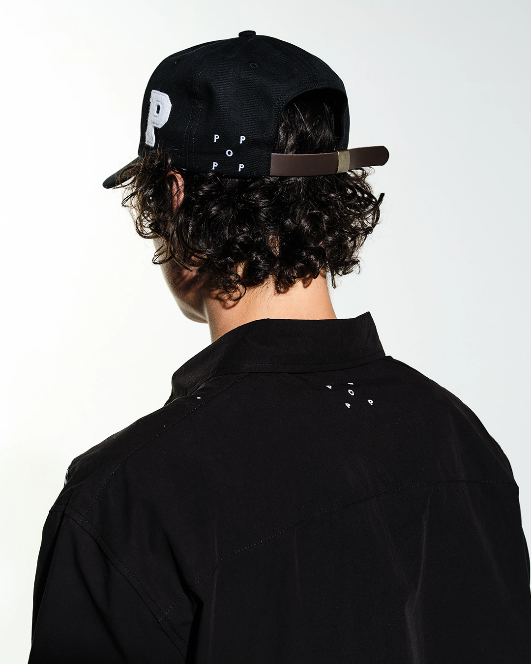 Black Football O Cap