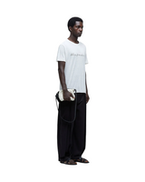 Black Fold Paper Pants