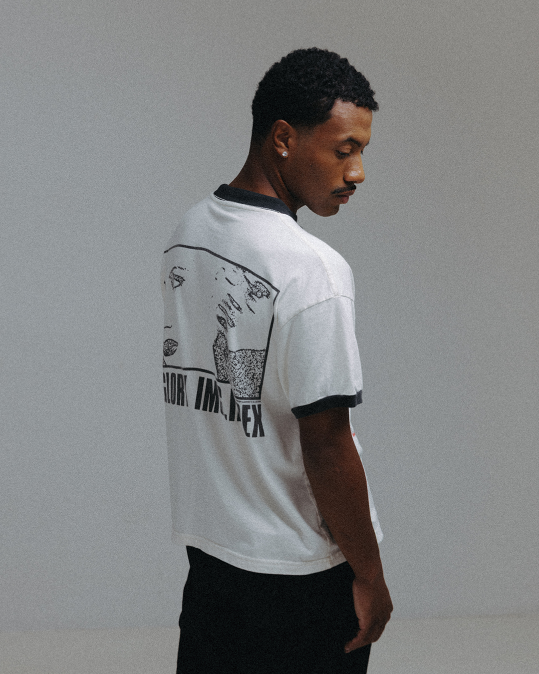 Off-White 'IMG INDEX Ringer' Tee