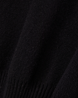 Black Logo Knitwear