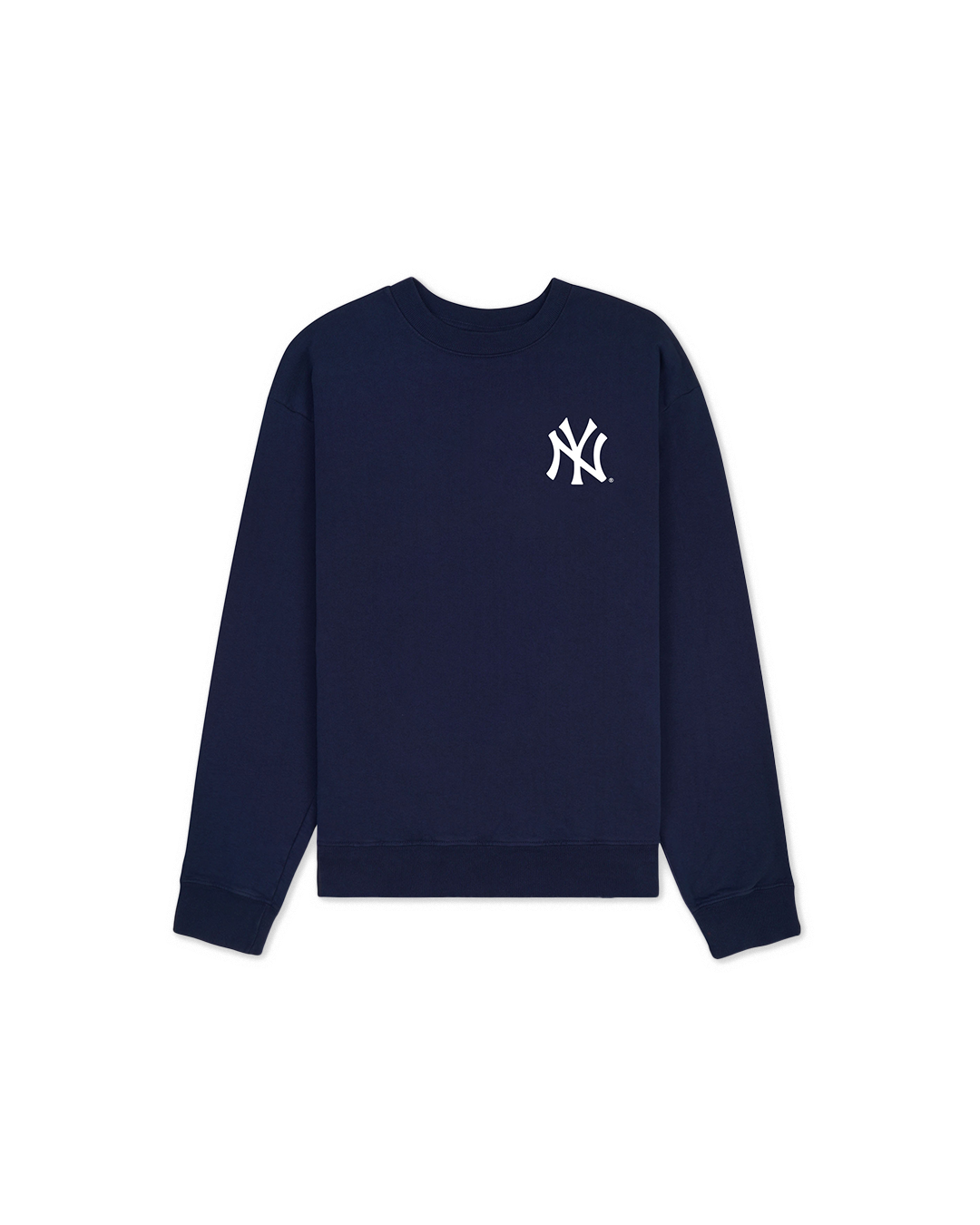 Navy Yankees Serif Crewneck