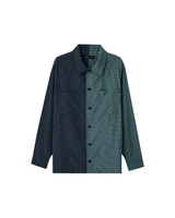 Navy & Green Duo Check Shirt