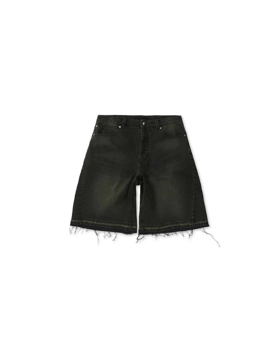 Acid Black 'Side Dart' Super Baggy Shorts