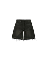 Acid Black 'Side Dart' Super Baggy Shorts