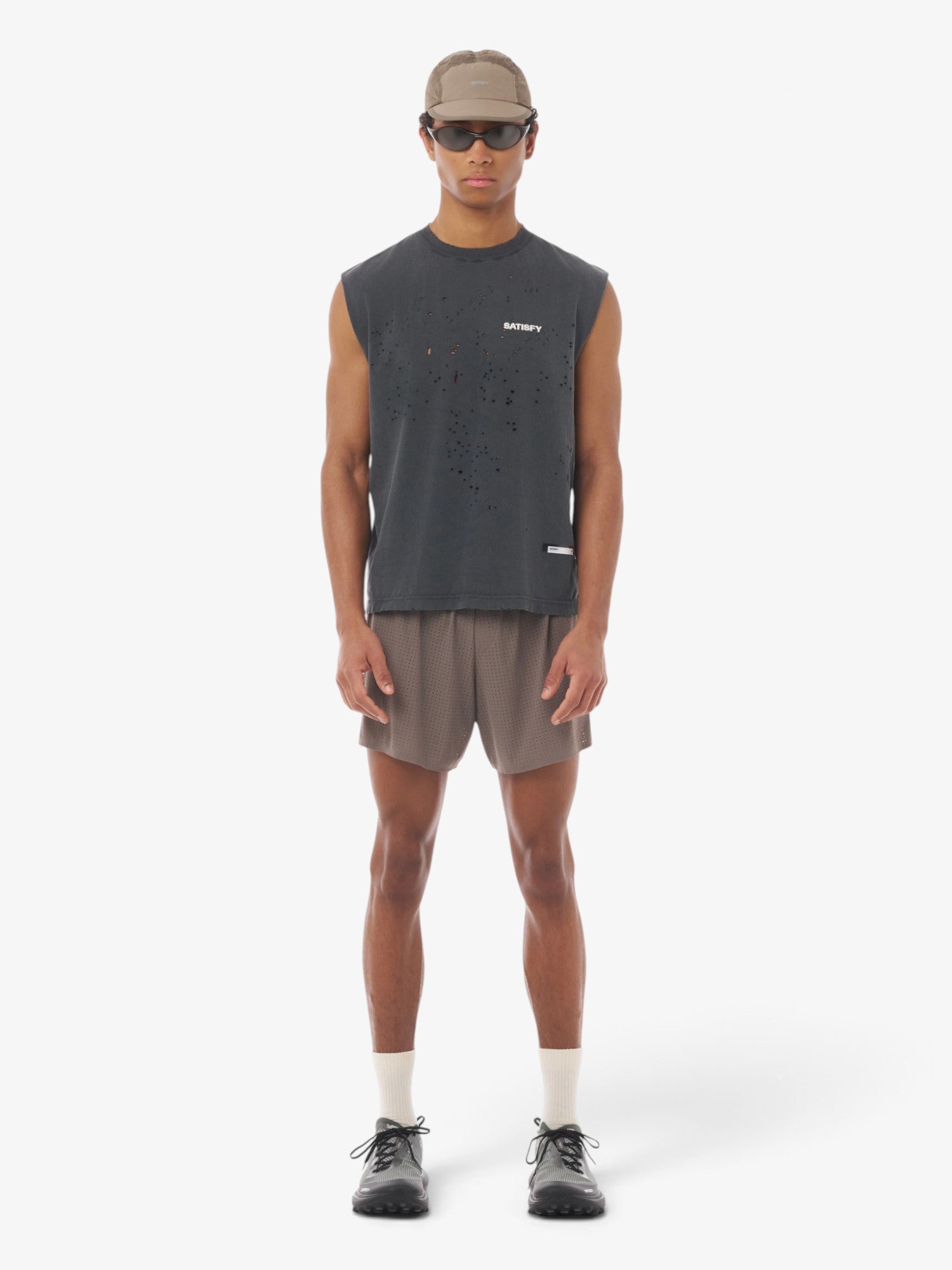 Aged Black MothTech™ Muscle Tee