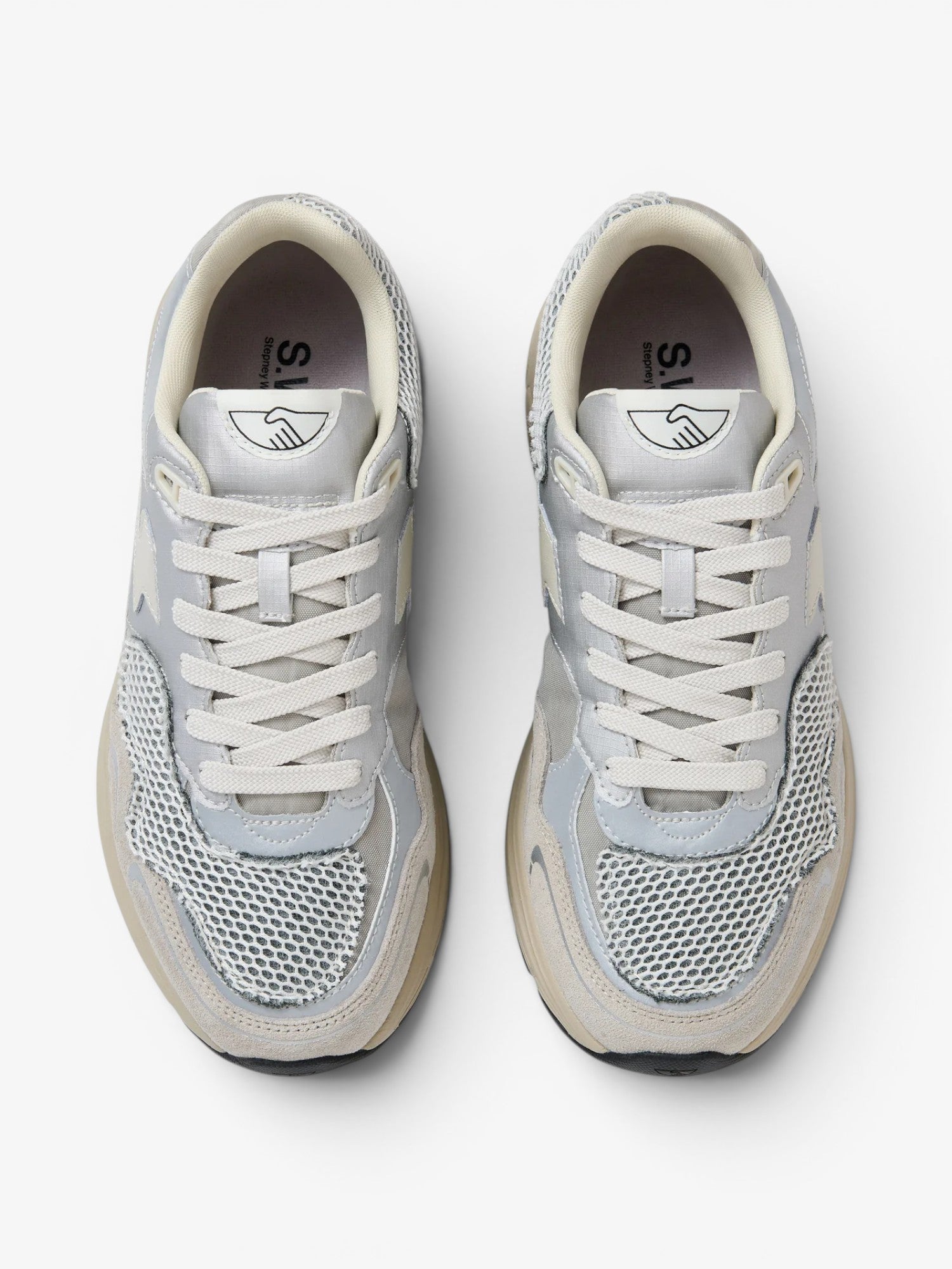 Amiel II S-Strike Mesh Overlay - Silver Grey