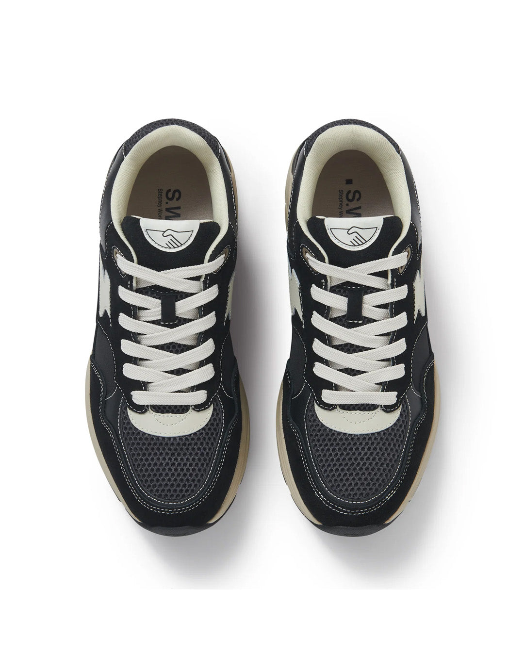 Amiel S-Strike Suede - Mix Black II