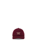 Burgundy Le Casquette Slogan Hat