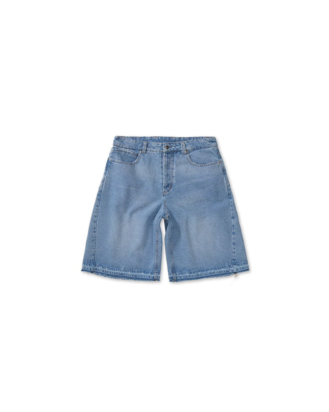Baby Blue 'Side Dart' Super Baggy Shorts