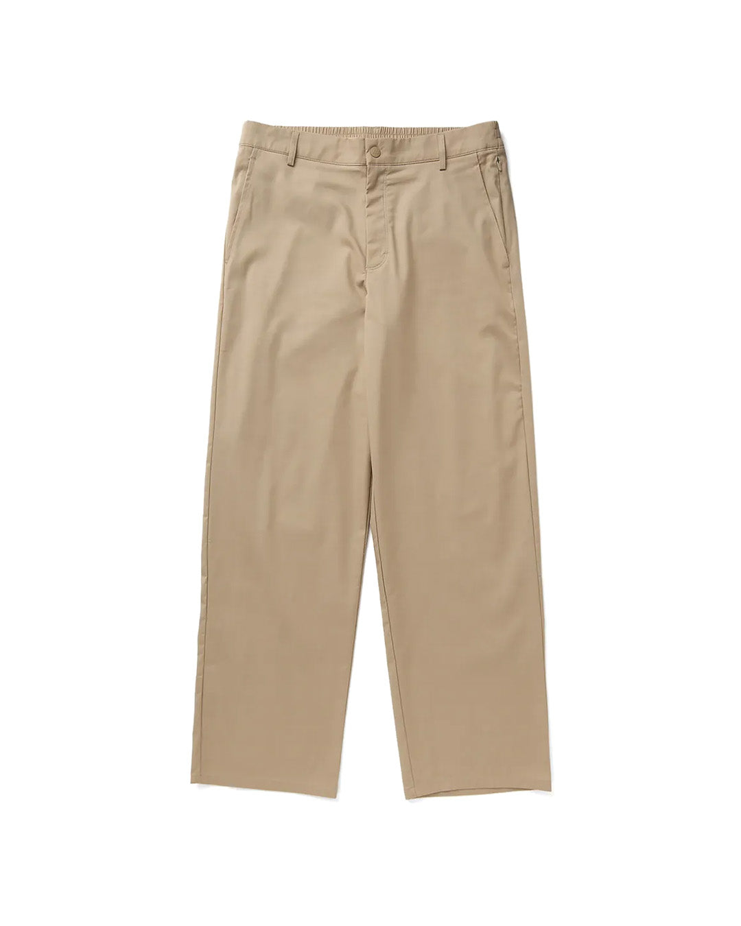 Beige Athletics Relaxed Twill Pants