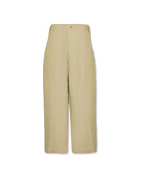 Beige Canvas 'Classic' Baggy Pants
