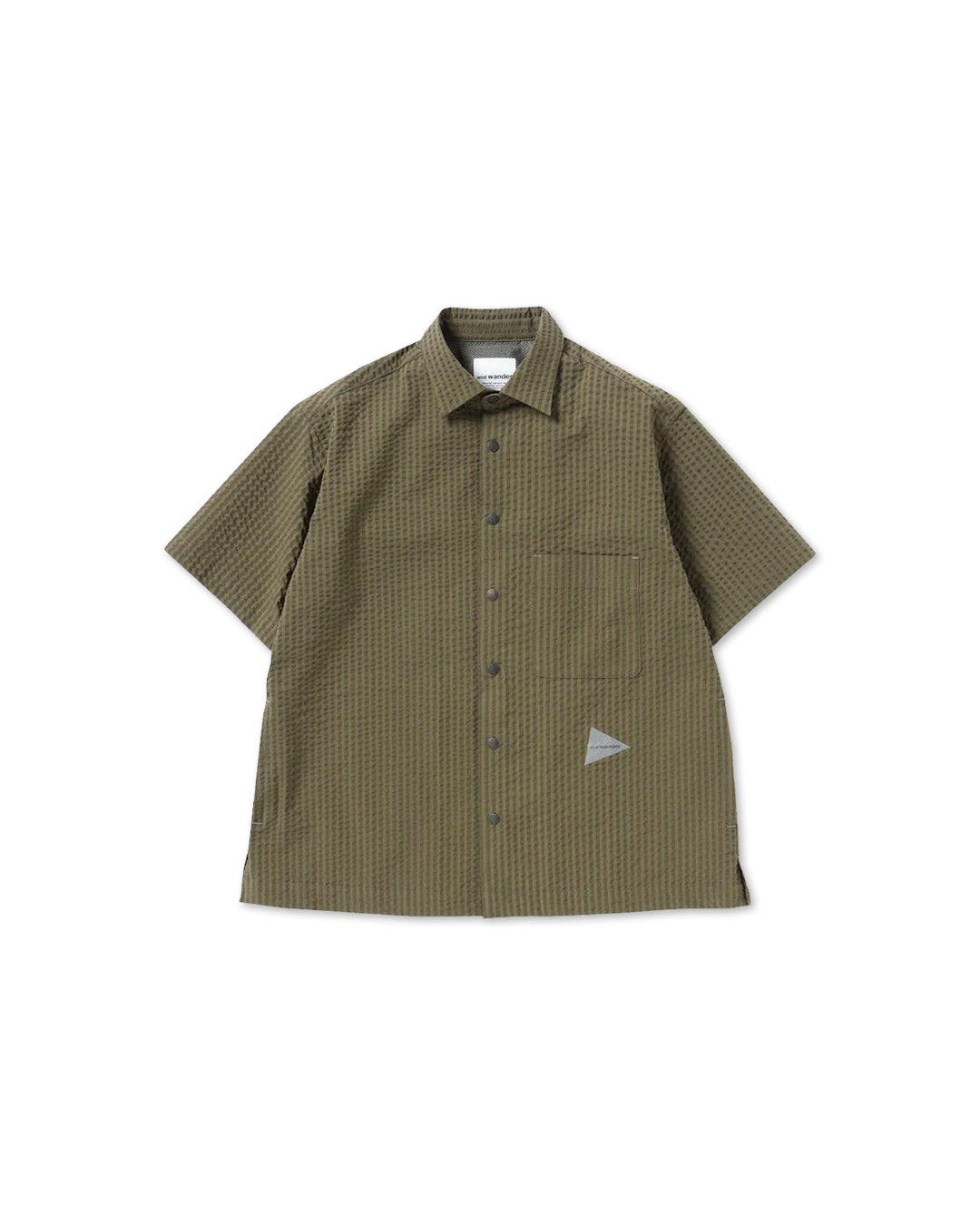 Beige 'Dry Soft Seersucker' Shirt