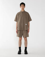 Beige 'Dry Soft Seersucker' Shirt