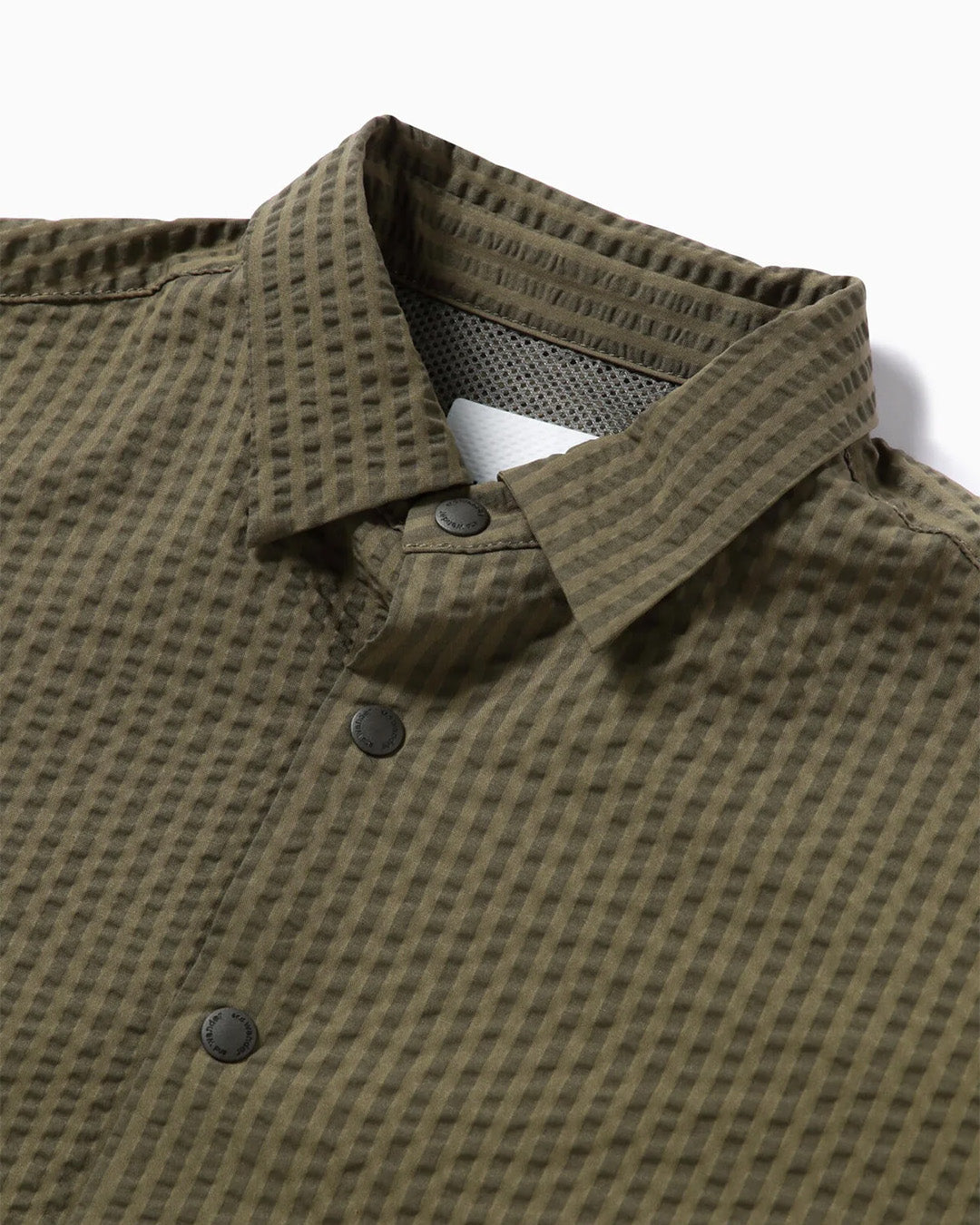 Beige 'Dry Soft Seersucker' Shirt