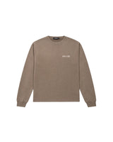 Beige Faded 'Classic' Longsleeve Tee