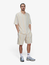 Beige Knitted Football Shirt