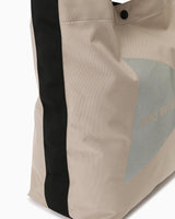 Beige Recycle OX Tote Bag