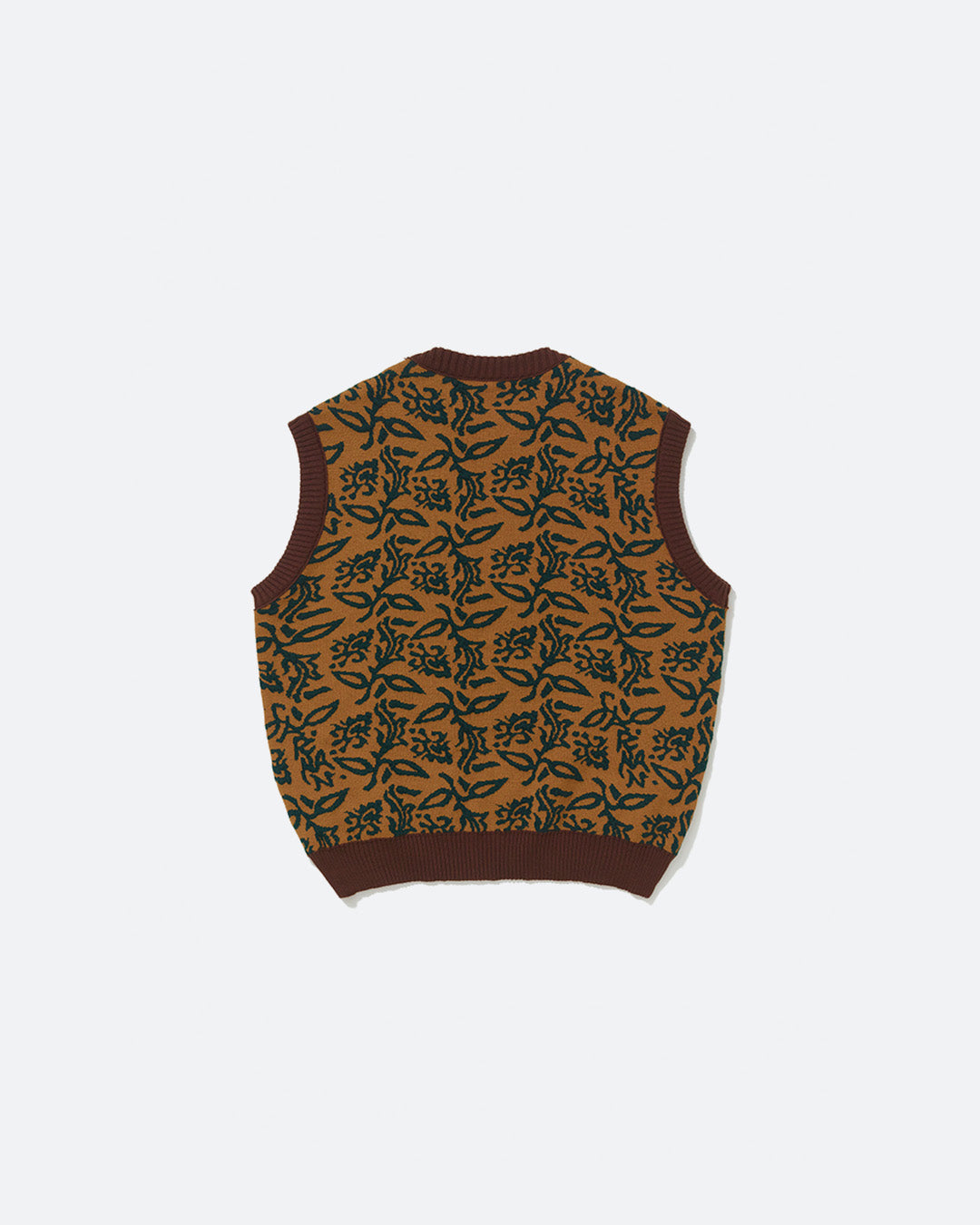 Beige Tapestry Vest