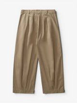 Beige 'Ballon' Pleated Pants