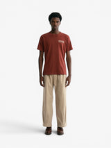 Beige 'Ballon' Pleated Pants