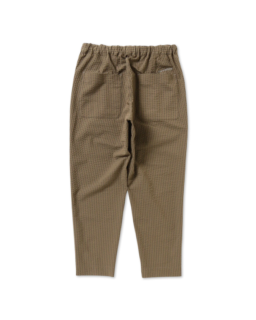Beige 'Dry Soft Seersucker' Pants