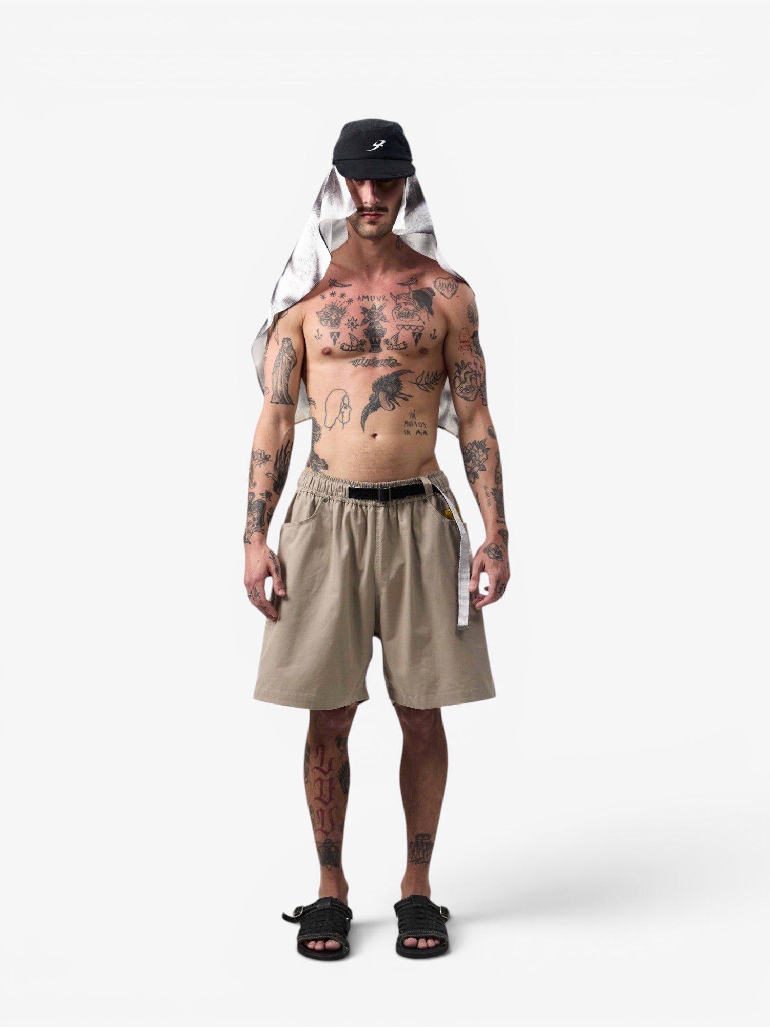 Beige 'Sarja Tech' Shorts