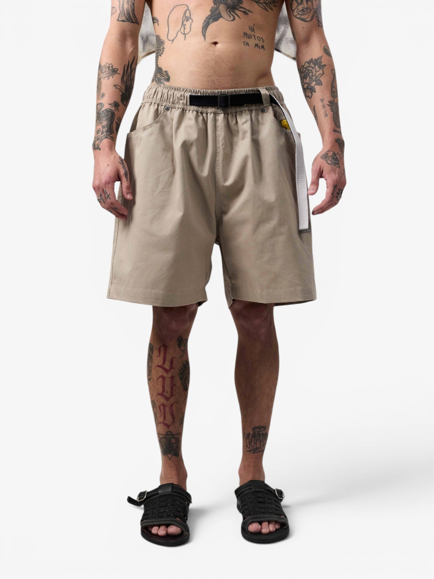Beige 'Sarja Tech' Shorts