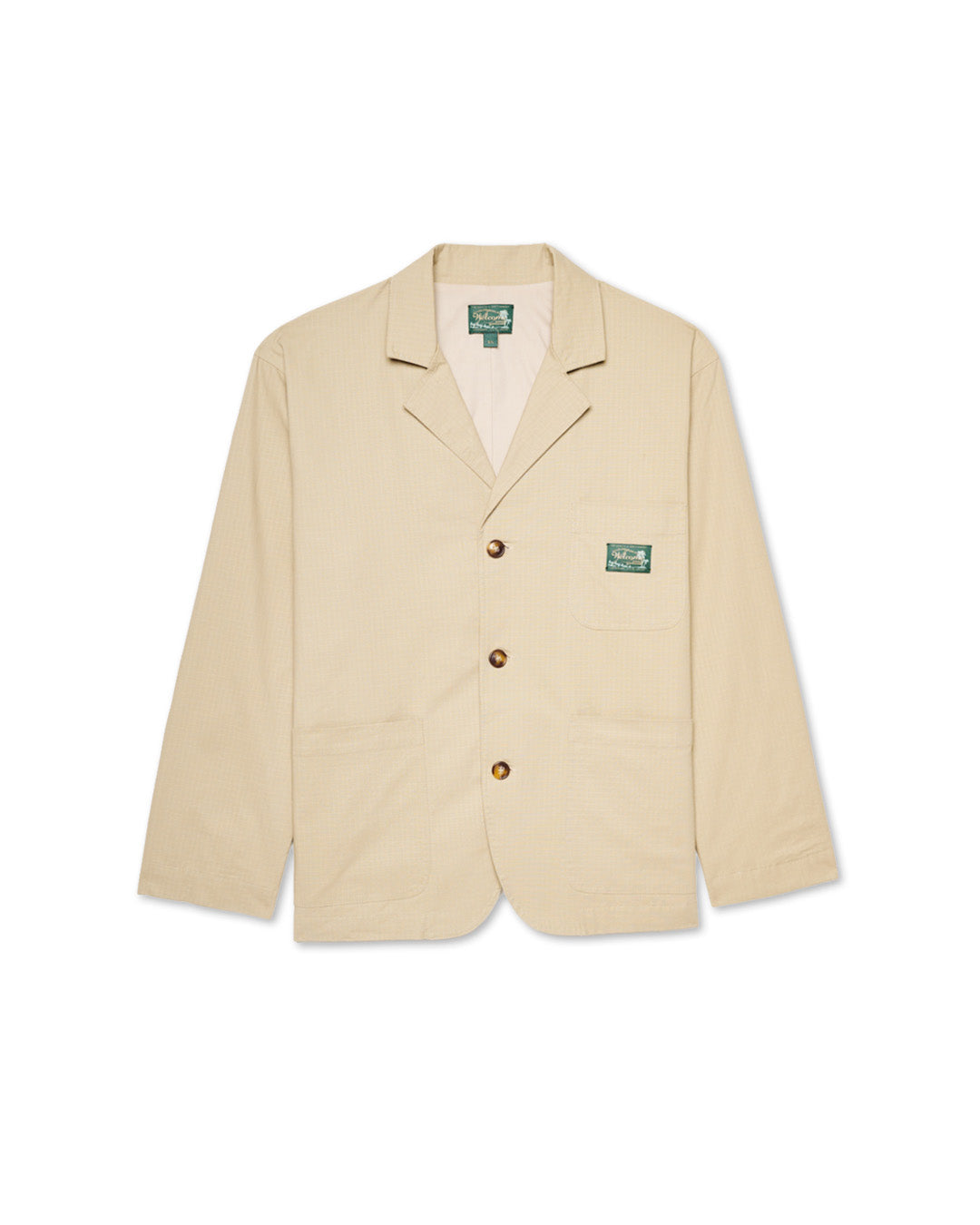 Beige 'Sunny Ripstop' Blazer