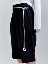 Elastic Belt - Off-White/Black